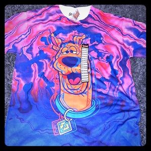 Spencer’s Colorful Drippy ScoobyDoo shirt